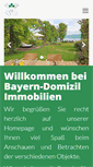 Mobile Screenshot of bayern-domizil.de
